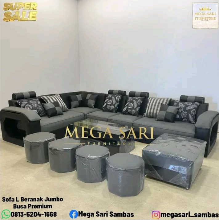 Sofa L Beranak Jumbo